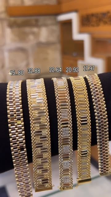 Video by مجوهرات البرهم on September 29, 2026. May be an image of jewellery, bangle and text.