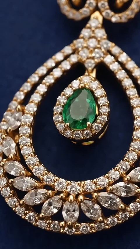 Stand out with diamonds and natural emeralds.
#wedding #nature #jewelry #ذهب #مجوهرات