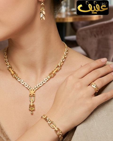 Photo by مجوهرات عفيف - Afif Jewelry on August 22, 2026. May be an image of jewellery and text.