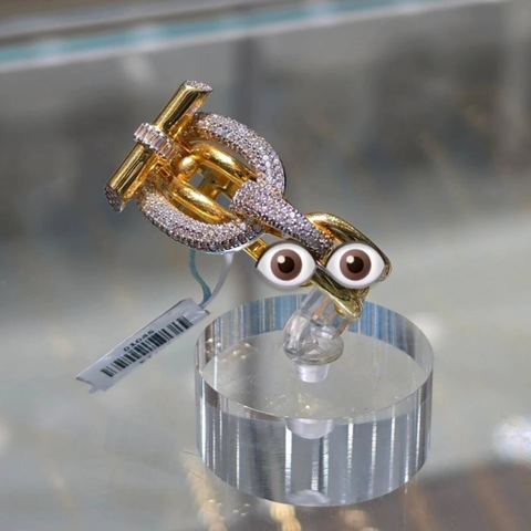 Photo by مجوهرات عفيف - Afif Jewelry on August 24, 2026. May be an image of ring, bangle and text.